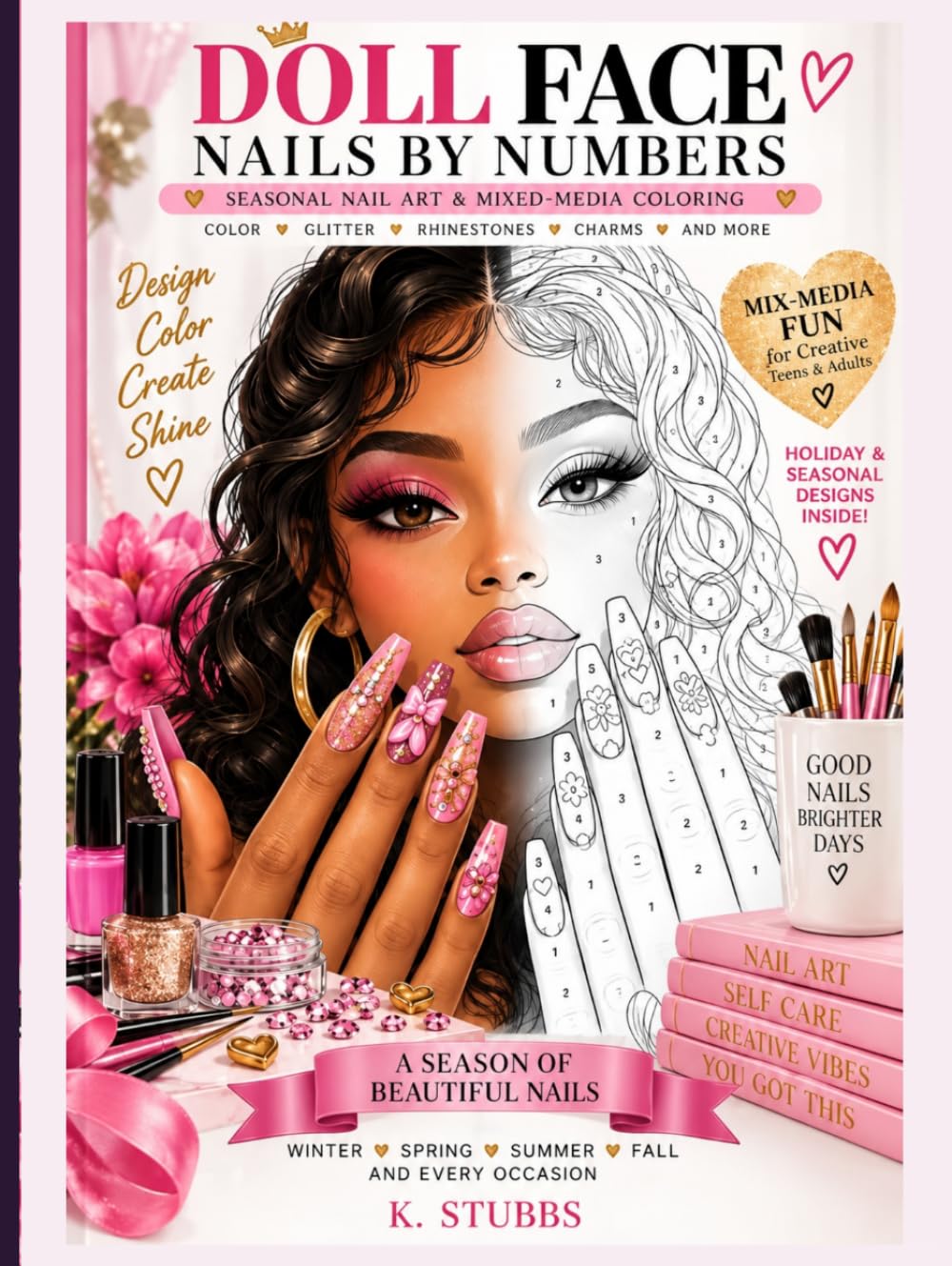 Doll Face: Nails by Numbers hardcover cover